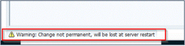 RZ11 Status Bar Warning